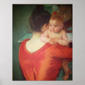 MOEDER EN KIND VAN MARY CASSATT Poster (Voorkant)