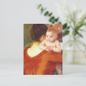 Moeder en kind van Pierre Renoir Briefkaart (Staand voorkant)