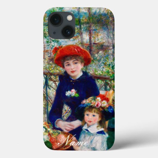 Moeder en kind van Renoir Case-Mate iPhone Case (Achterkant)