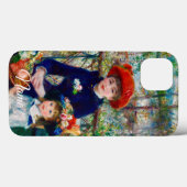Moeder en kind van Renoir Case-Mate iPhone Case (Achterkant (horizontaal))