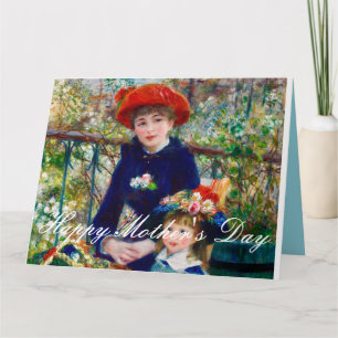 Moeder en kind van Renoir Kaart