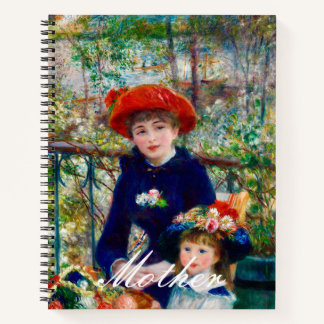 Moeder en kind van Renoir Notitieboek