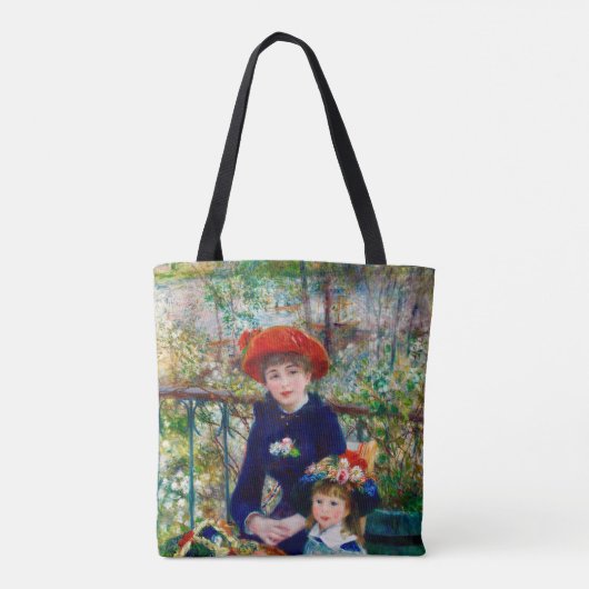 Moeder en kind van Renoir Tote Bag (Achterkant)
