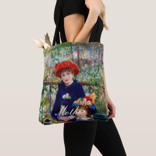 Moeder en kind van Renoir Tote Bag (Dichtbij)