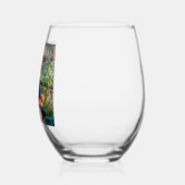 Moeder en kind van Renoir Wijnglas Zonder Voet (Links)