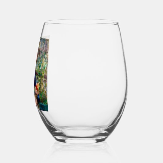 Moeder en kind van Renoir Wijnglas Zonder Voet (Links)