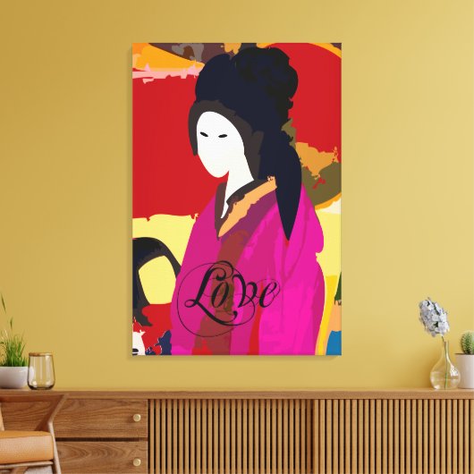 Moeder en Kind Verpakt Canvas (Insitu (Woonkamer))