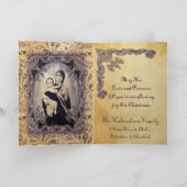 Moeder en kind Victoriaans Feestdagen Kaart (Binnen)