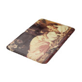 Moeder en kind (Vrouw en haar dochter) Badmat (Gekanteld)