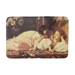 Moeder en kind (Vrouw en haar dochter) Badmat