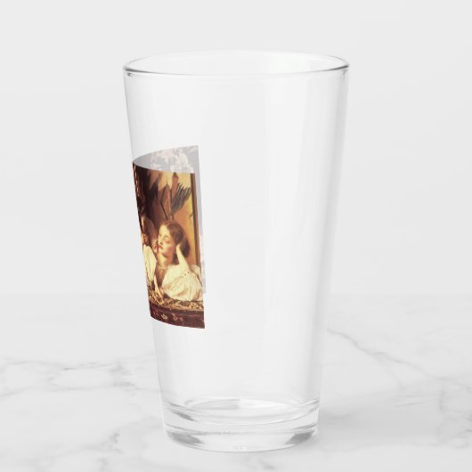 Moeder en kind (Vrouw en haar dochter) Glas (Links)