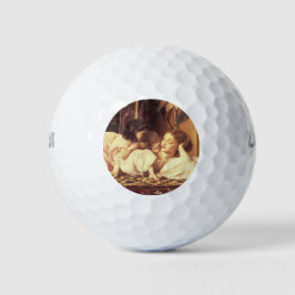 Moeder en kind (Vrouw en haar dochter) Golfballen