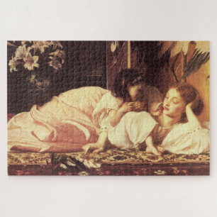 Moeder en kind (Vrouw en haar dochter) Legpuzzel