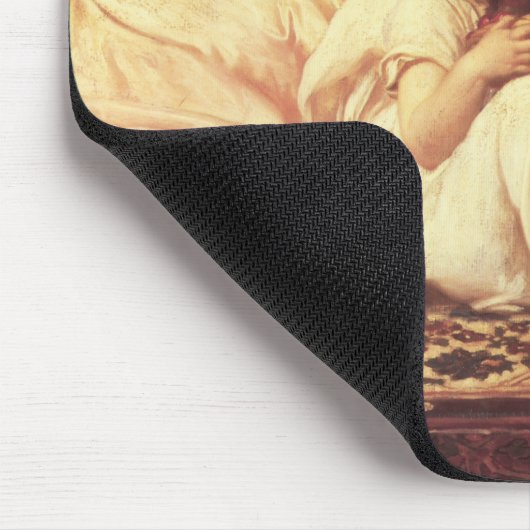 Moeder en kind (Vrouw en haar dochter) Muismat (Hoek)