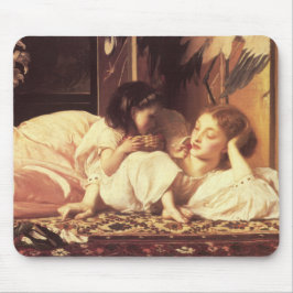 Moeder en kind (Vrouw en haar dochter) Muismat