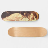 Moeder en kind (Vrouw en haar dochter) Persoonlijk Skateboard (Horizontaal)