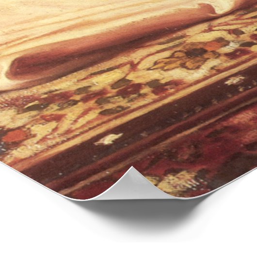 Moeder en kind (Vrouw en haar dochter) Poster (Hoek)