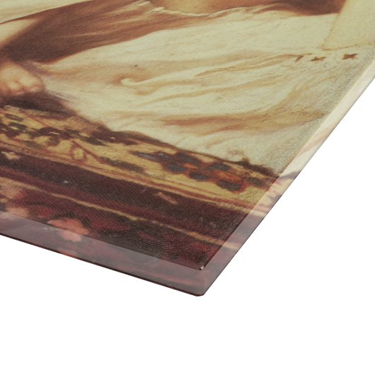 Moeder en kind (Vrouw en haar dochter) Snijplank (Hoek)