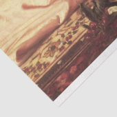 Moeder en kind (Vrouw en haar dochter) Tissuepapier (Detail)