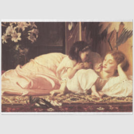 Moeder en kind (Vrouw en haar dochter) Tissuepapier