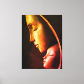 Moeder en Kind Wandkunst Canvas Afdruk (Voorkant)