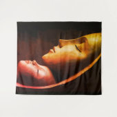 Moeder en Kind Wandkunst Wandkleed (Voorkant (horizontaal))