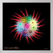 Moeder en kinderen poster (Voorkant)