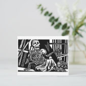 "Moeder- en kindskeletten" van Leopoldo Mendez Briefkaart (Staand voorkant)