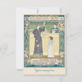  moeder en moeder - Moederdag Bedankkaart