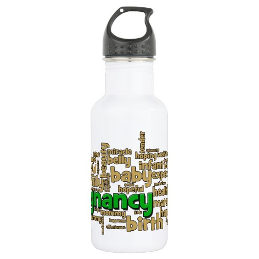 Moeder- en moederschapsliberty-fles waterfles (Voorkant)