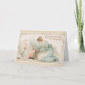  moeder en nieuwe baby, aankondiging (Voorkant)