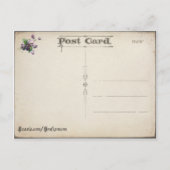 moeder en pasgeborene briefkaart (Achterkant)