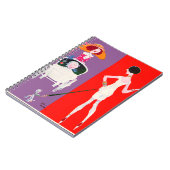 Moeder en schilder van John Held Jr -  kunst Notitieboek (Linkerzijde)