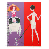 Moeder en schilder van John Held Jr - kunst Notitieboek (Voorkant)