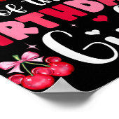 Moeder en vader van het verjaardagsmeisje Cherry B Poster (Hoek)