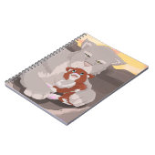 Moeder en welp notitieboek (Linkerzijde)