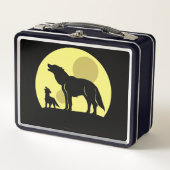 Moeder en Wolf Pup (Voorkant)