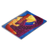 Moeder en Zonen Familie Schilderij Moderne Kunst Notitieboek (Linkerzijde)