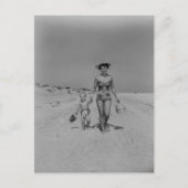 Moeder en zoon briefkaart (Voorkant)