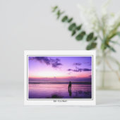 Moeder en zoon briefkaart (Staand voorkant)