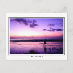 Moeder en zoon briefkaart