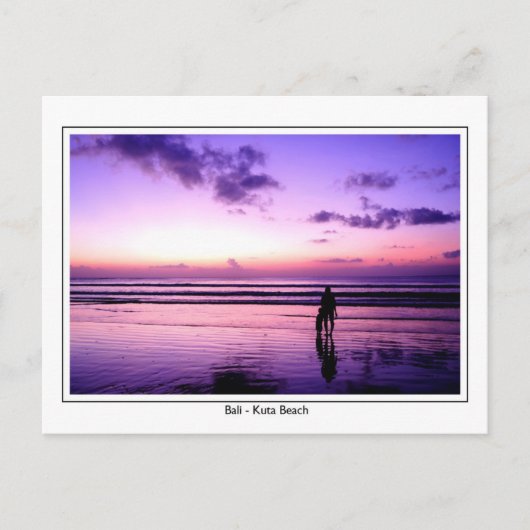 Moeder en zoon briefkaart (Voorkant)