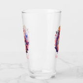 Moeder en zoon Happy Moederdag Glas (Links)