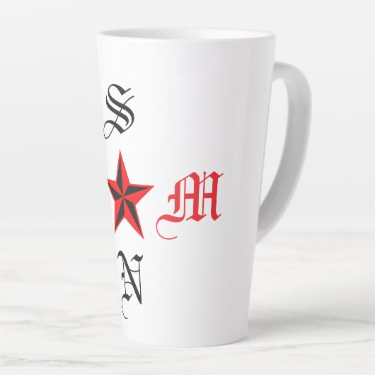 MOEDER EN ZOON LATTE MOK (Rechterhoek)