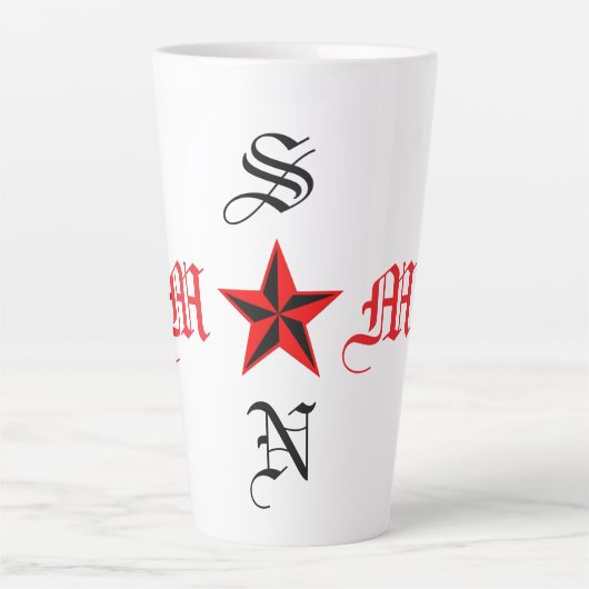 MOEDER EN ZOON LATTE MOK (Voorkant)