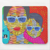 Moeder en zoon muismat (Voorkant)