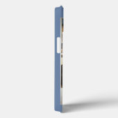 Moeder en zoon op strand spoorwegposter Case-Mate iPhone case (Achterkant / Rechts)