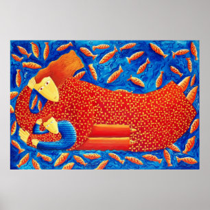 Moeder en Zoon Poster