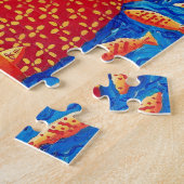 Moeder en Zoon Schilderij Legpuzzel (Zijkant)