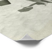 Moeder en zoon Walking Poster (Hoek)